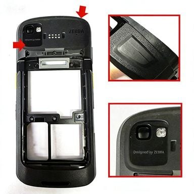 Back Cover ( Standard, w/o Audio Jack version ) Replacement for Zebra TC53, TC58