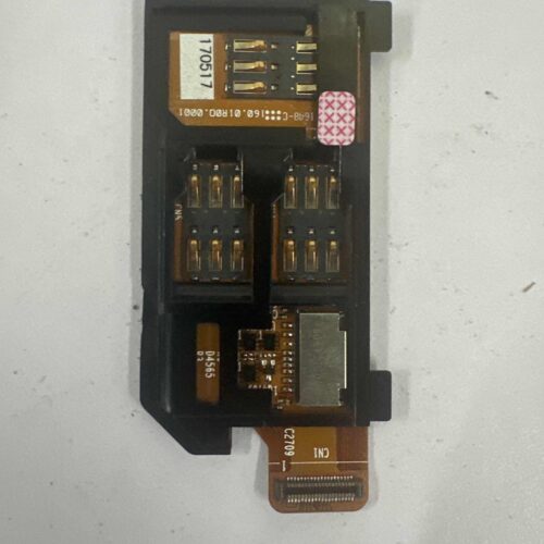 3 Sim Card Connector with Flex Cable Replacement for ZEBRA TC70 TC75 TC75X