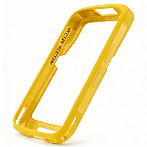 Yellow and black Rubber Protect Cover Replacement with Hand Strap for Zebra TC22/TC27