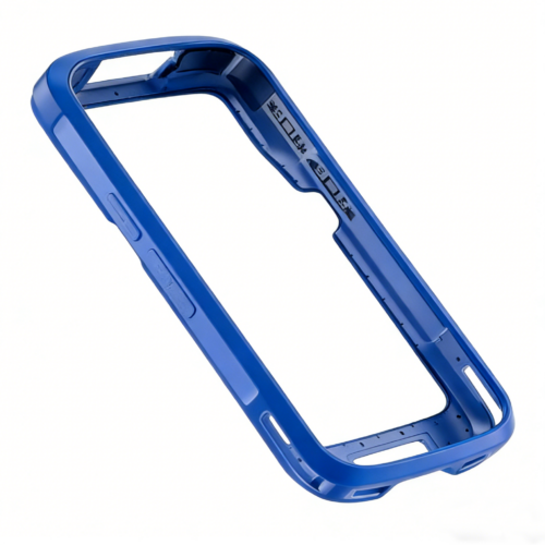 Blue and black Rubber Protect Cover Replacement with Hand Strap for Zebra TC22/TC27