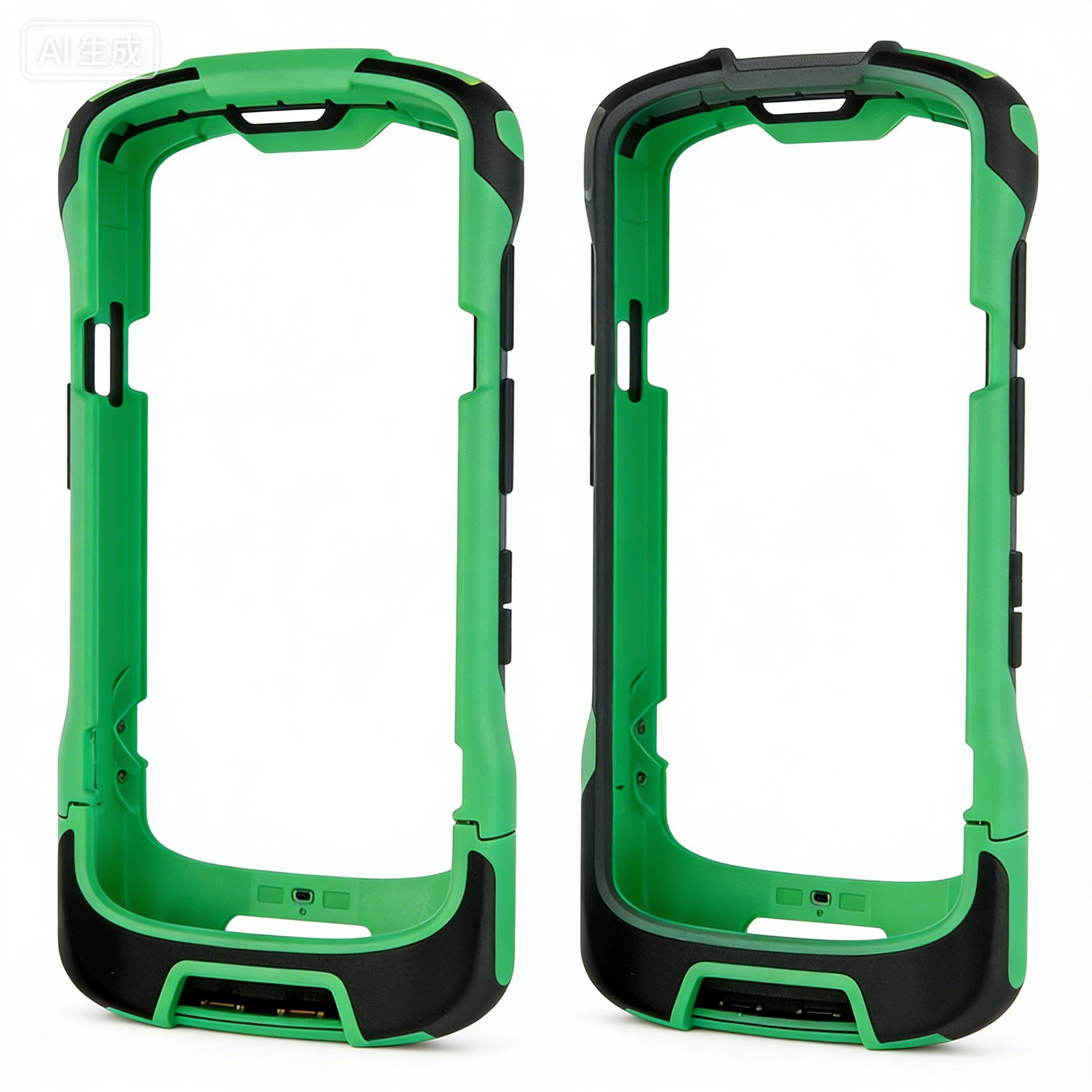 The Exoskeleton Rugged Boot with Hand Strap for Zebra TC53 TC58 (SG-NGTC5EXO1-01) (green)