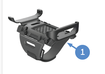 CT37 wearable kit, inlcudes the Armband, Sled and Rubber pad. It is NOT compatible with CT37 with protective boot.(CT37-WS-KIT)