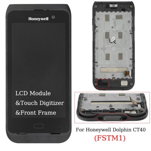 OEM LCD with Touch Digitizer with Front Cover ( FSTM1 ) for Honeywell  CT40 (with LOGO)