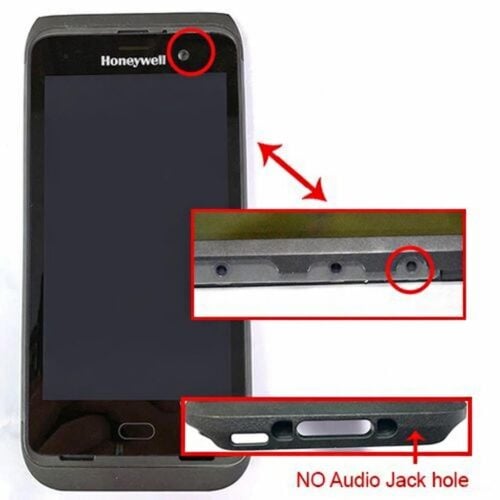 LCD with Touch with Front Cover ( NO Audio Jack hole ) for Honeywell Dolphin  CT45, CT45XP (with LOGO)