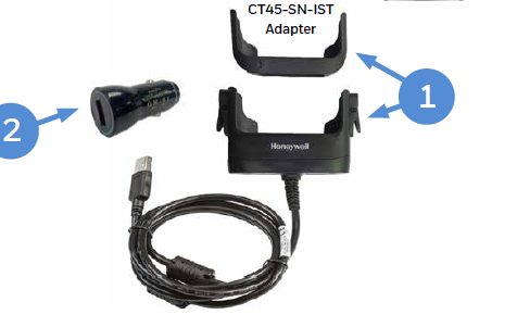 Honeywell Booted & Non-Booted USB Snap-On Adapter **catname** (CT45-SN-CNV)