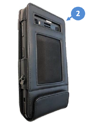 Honeywell  funda para tablet 17,8 cm (7") Bolso Negro  EDA70 , EDA71, EDA75 (EDA71-CASE-2)