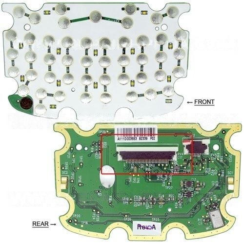 Keypad PCB (QWERTY) Replacement for Motorola Symbol MC65, MC659B