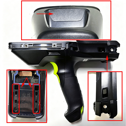 Back Cover ( Version 2, for speaker ) Replacement for Zebra MC9400 MC9450