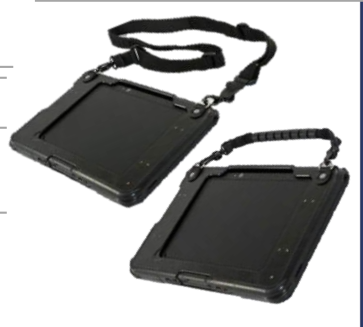 Soft Material Shoulder bag with Shoulder Strap  for zerbra **catname**  (10.1 inch)(SG-ET5X-HNDSTP-01)