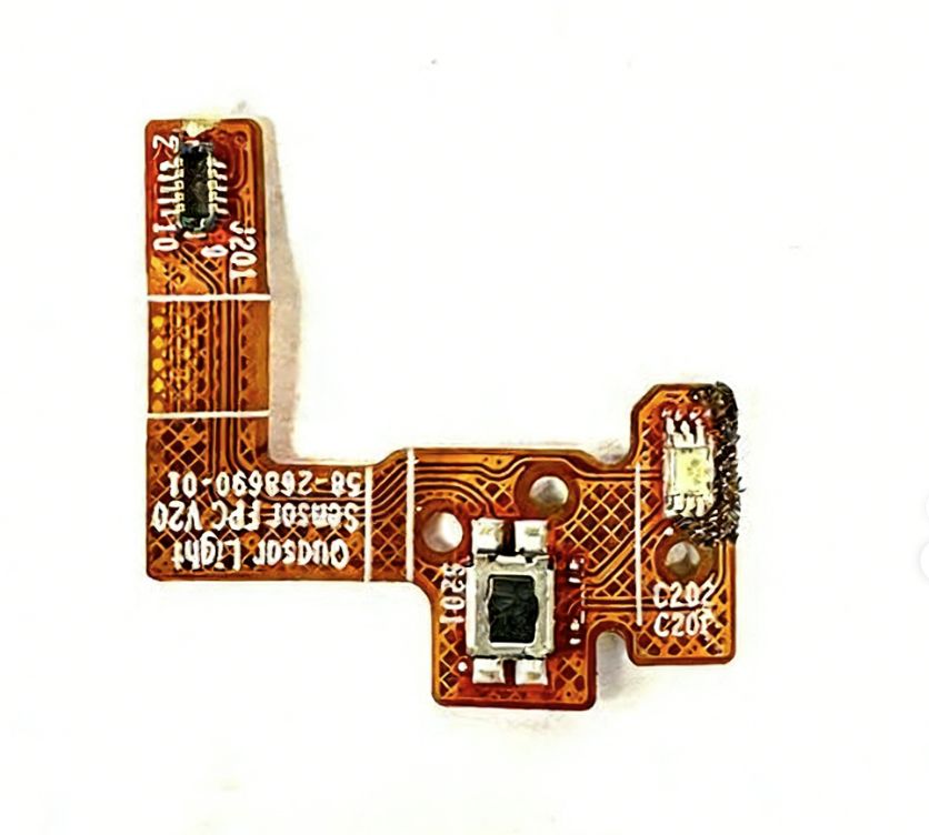 Power switch, with light sensor flex cable for Zebra WT5400