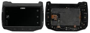 OEM LCD & Touch screen with Front Cover Replacement for ZEBRA WT6000 WT60A0 Include: Side Connector,Power LED flex Cable,Antenna ,Keypad,Myler Keyswitch