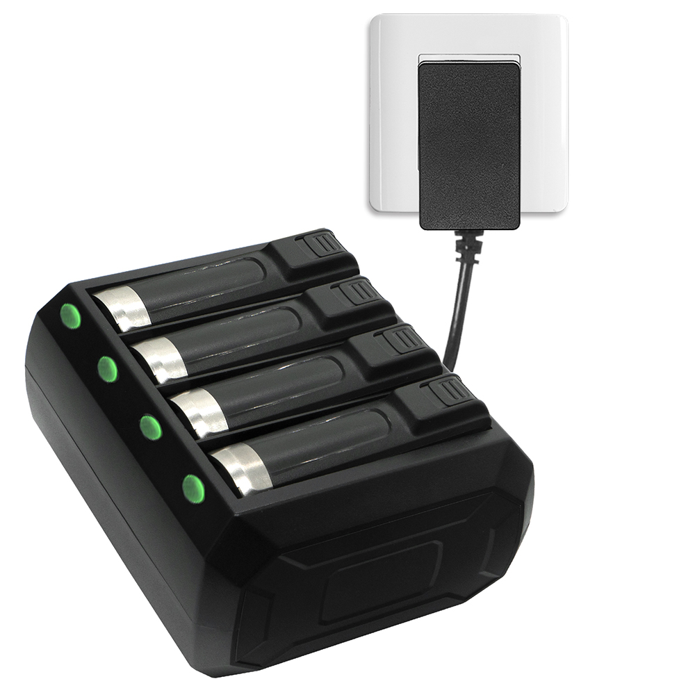 US Power Supply and 4- Slot Battery Charger for Zebra **catname** (SAC-NWTRS-4SCH-01) - Image 9