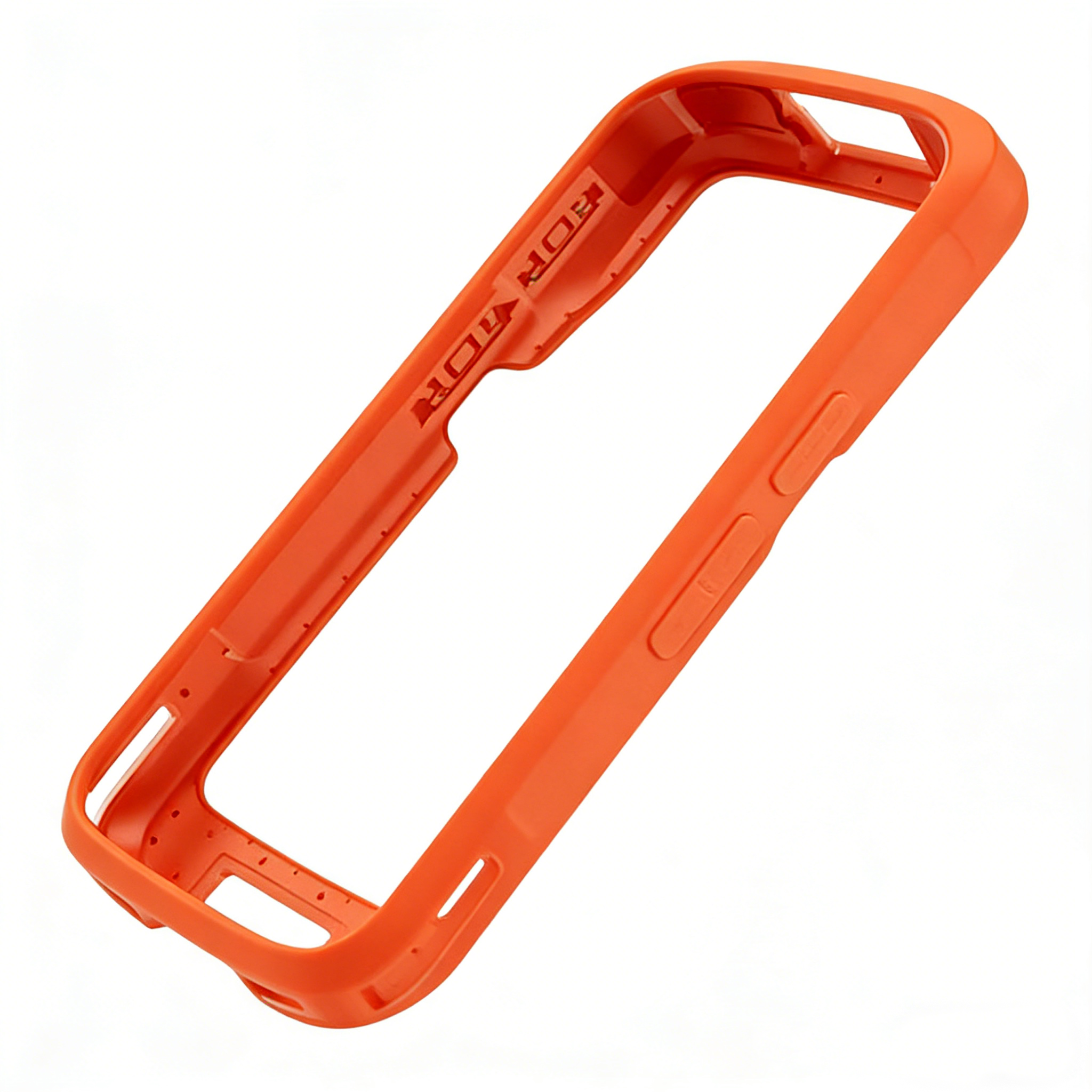 Orange and black Rubber Protect Cover Replacement with Hand Strap for Zebra TC22/TC27
