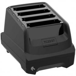 AU Power Supply with 4-Slot Battery Charger Cradle with power supply for zebra TC22 TC27  (SAC-TC2L-4SCHG-01)