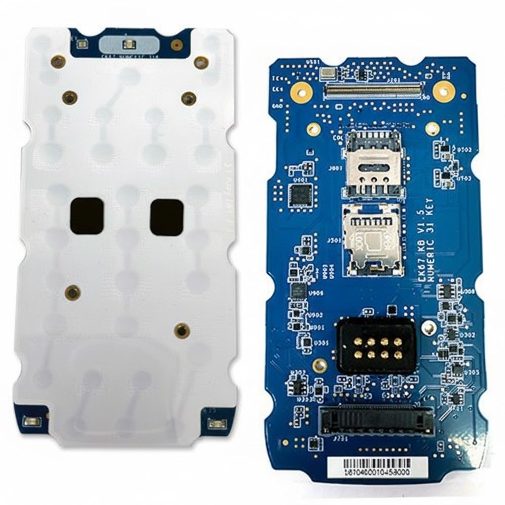 Large Numeric, 31-Key Keypad PCB Replacement for Honeywell CK67