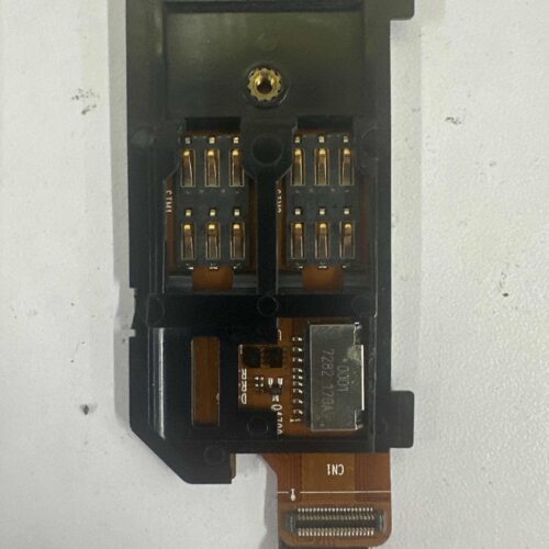 2 Sim Card Connector with Flex Cable Replacement for ZEBRA TC70 TC75 TC75X