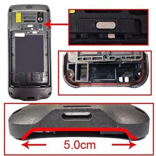 Back Cover ( Version 3, metal release button ) Replacement for Honeywell  CT40 ( FSTM2, WWAN GEN 2 )