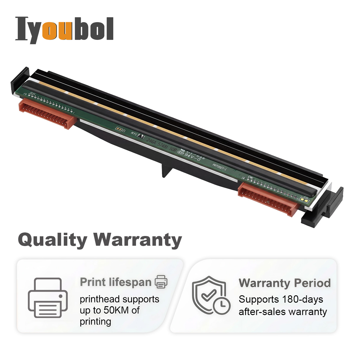 Printhead Compatible with Zebra ZD621D/HC Printhead 300dpi Thermal Label Printer (PN:P1112640-051) - Image 3